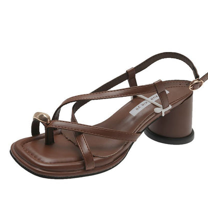 Liorisse | Women’s Orthopedic Strappy Block Heel Sandals