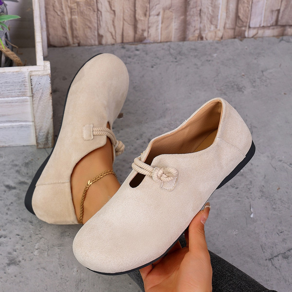 OrthoCare Women’s Casual Flats – Soft Lightweight Slip-On Comfort Shoes