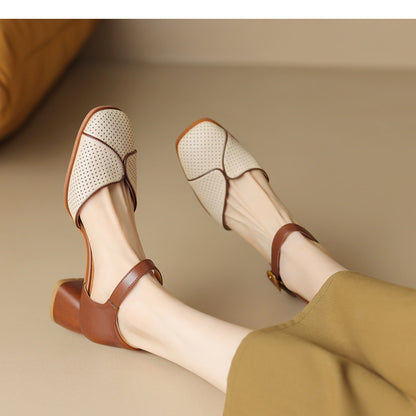 Belenia | Women’s Orthopedic Vintage Mary Jane Block Heel Shoes