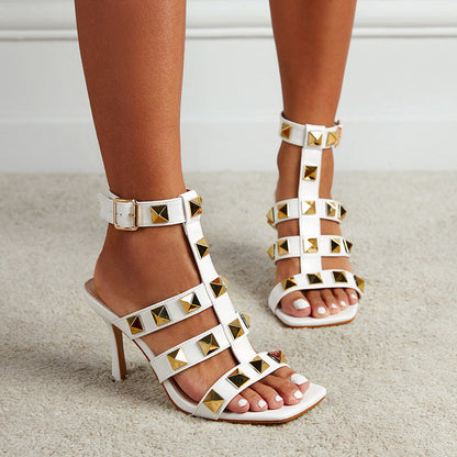 Belphoebe | Women’s Orthopedic Gladiator Block Heel Sandals
