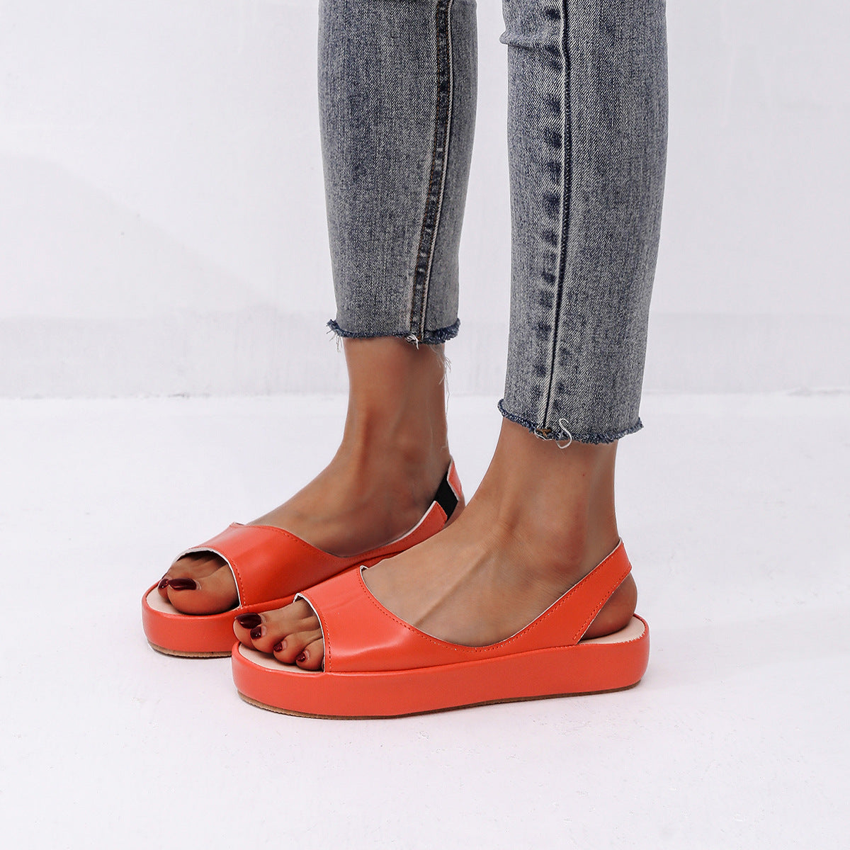 Ursa | Women’s Orthopedic Slingback Platform Comfort Sandals