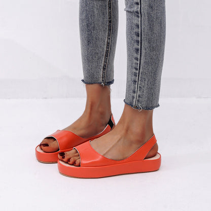 Ursa | Women’s Orthopedic Slingback Platform Comfort Sandals