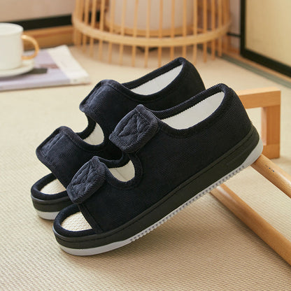 Dorelia | Women’s Orthopedic Plush Double Strap Sandals