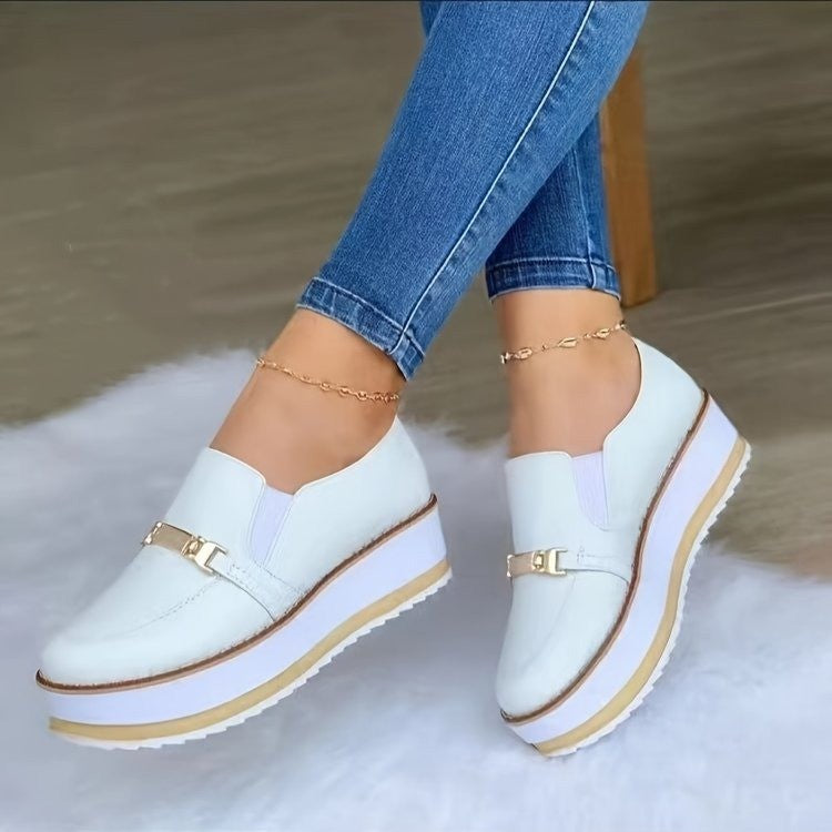 OrthoCare Muffin Platform Shoes - Casual Elegance