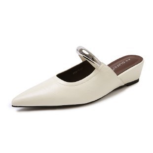 OrthoCare | Pointed Toe Slip-On Mule Loafers