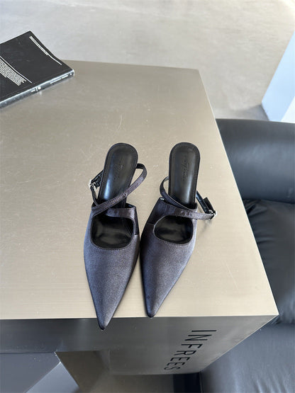 OrthoCare Pointed-Toe Slingback Heels