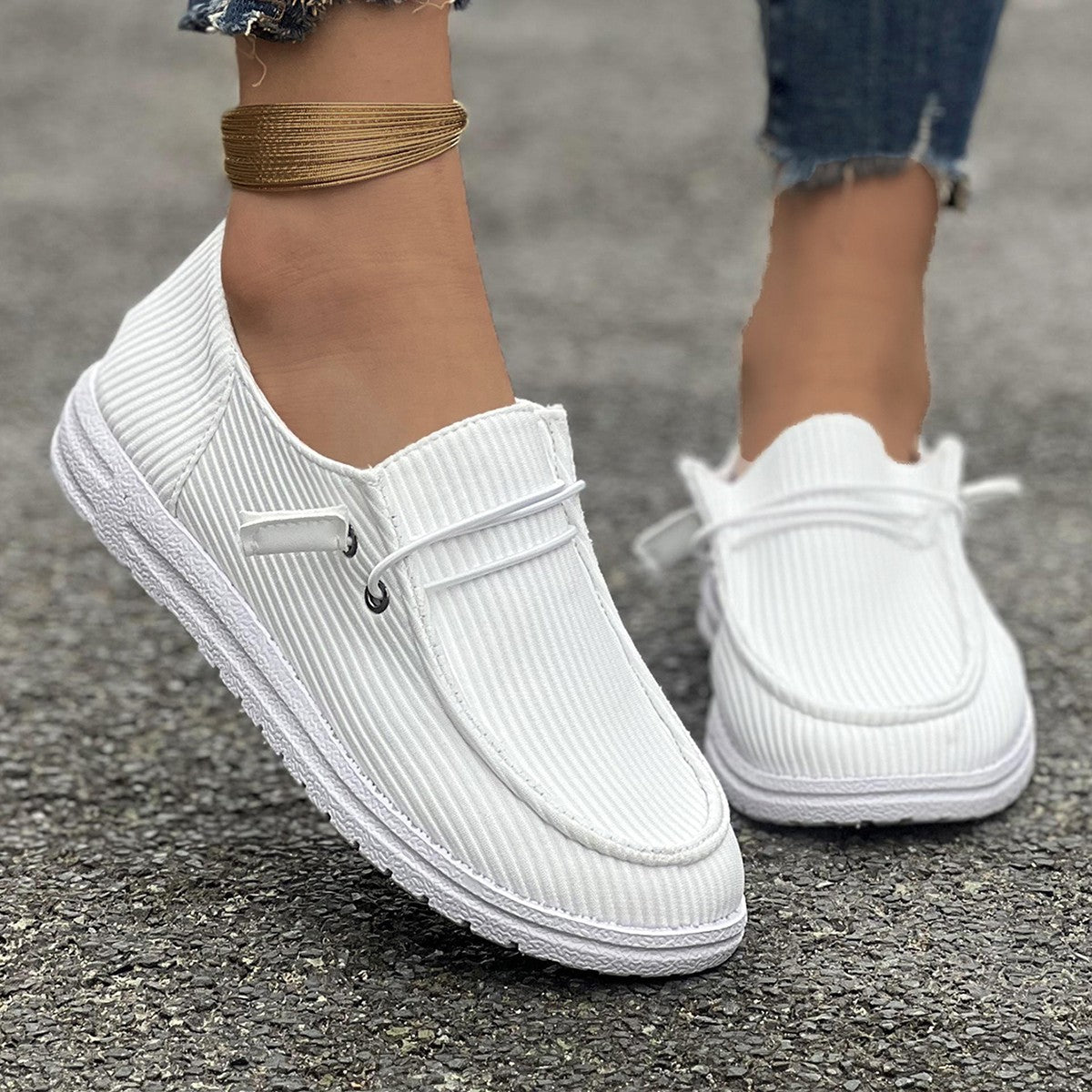 OrthoCare | Women’s Slip-On Comfort Loafers – Lightweight Casual Walking Shoes
