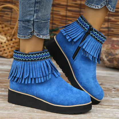 OrthoCare Wedge Bootie - Fringe Comfort Design