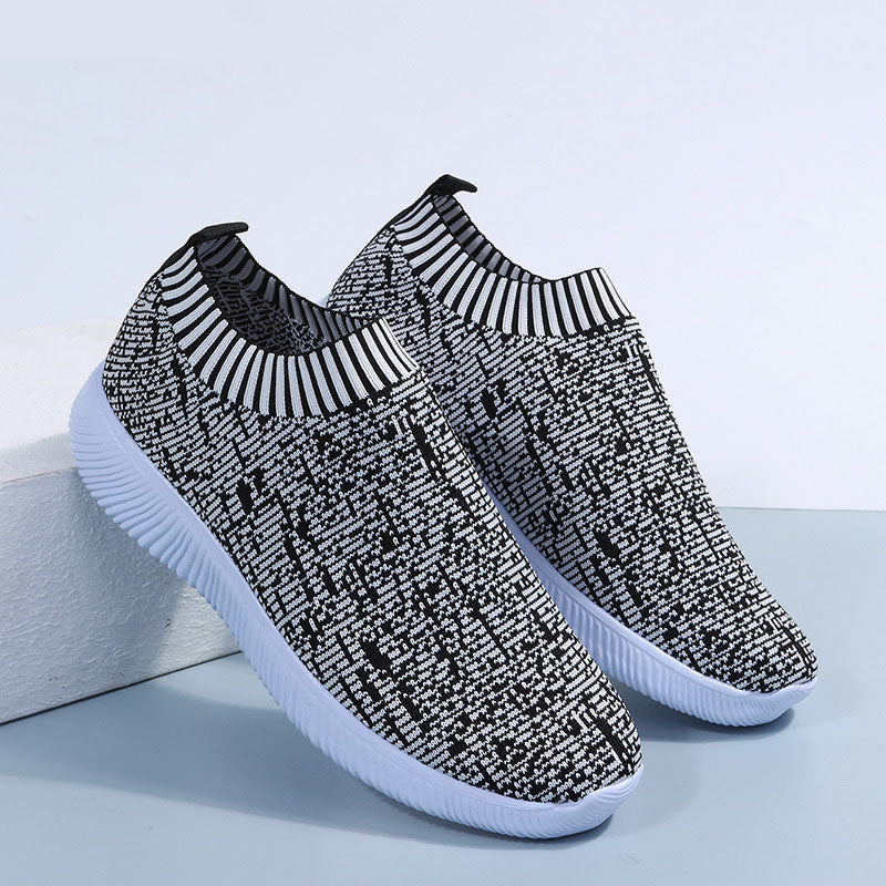 OrthoCare Stripe Knit Shoes: Unique And Comfortable For Everyone