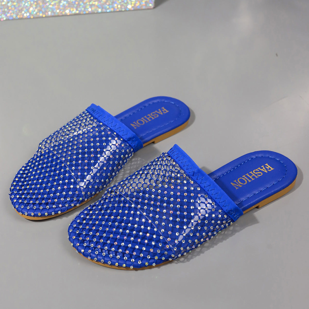 OrthoCare Rhinestone Comfort Slide Sandals