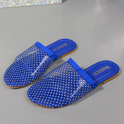 OrthoCare Rhinestone Comfort Slide Sandals