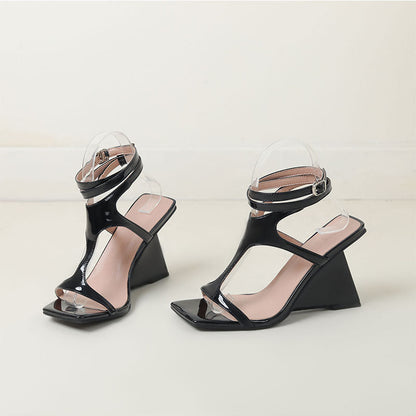 OrthoCare Sexy And Unique Open-Toe Pumps With Pointed Toes
