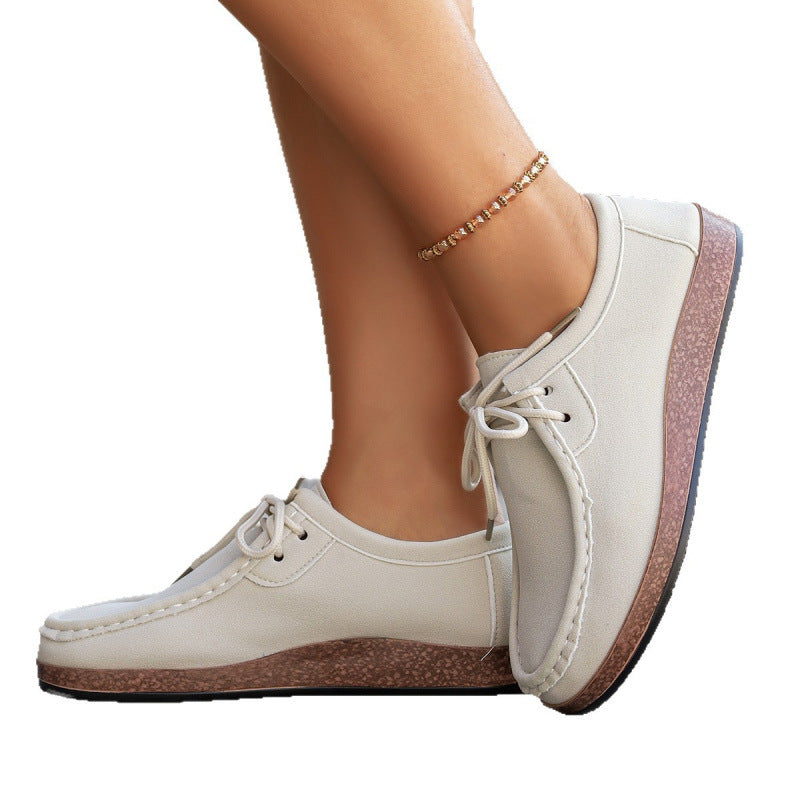 Cataleya | Women’s Orthopedic Suede Lace-Up Casual Loafers