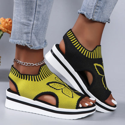 OrthoCare Double Buckle Platform Comfort Slide Sandals