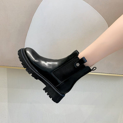 Elsa | Orthopedic Chunky Chelsea Ankle Boots