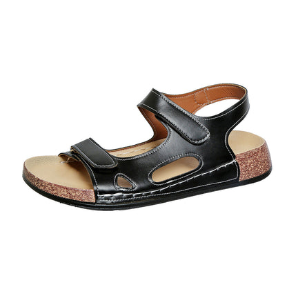 OrthoCare Double Buckle Cork Footbed Comfort Sandals