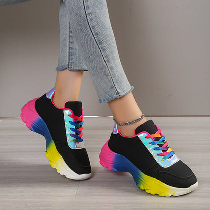 OrthoCare Rainbow Sports Sneakers - Unique Style And Comfort