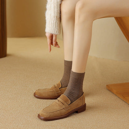 OrthoCare Sheepskin Pumps - Square & Round Toe Design