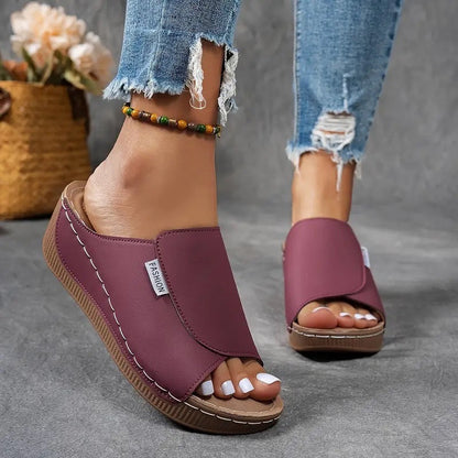 OrthoCare Plus-Size Slippers - Chunky Sole Comfort