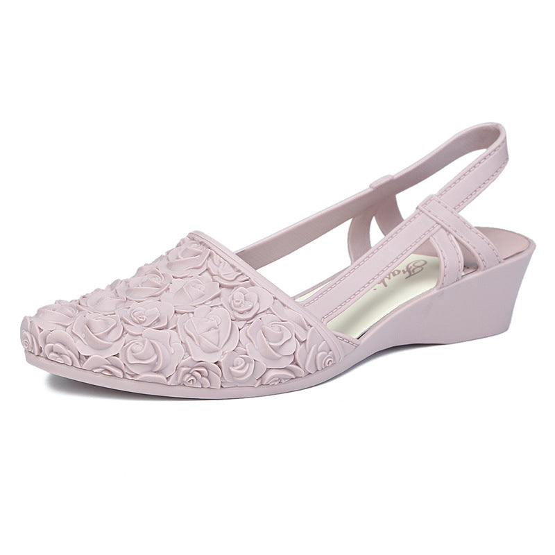 Serenity | Women’s Orthopedic Floral Lace Slingback Flats