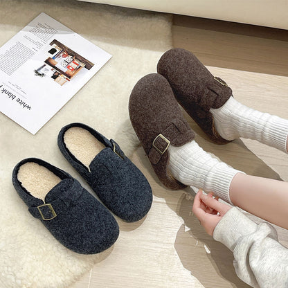 OrthoCare Wool And Cotton Slippers - Casual Elegance