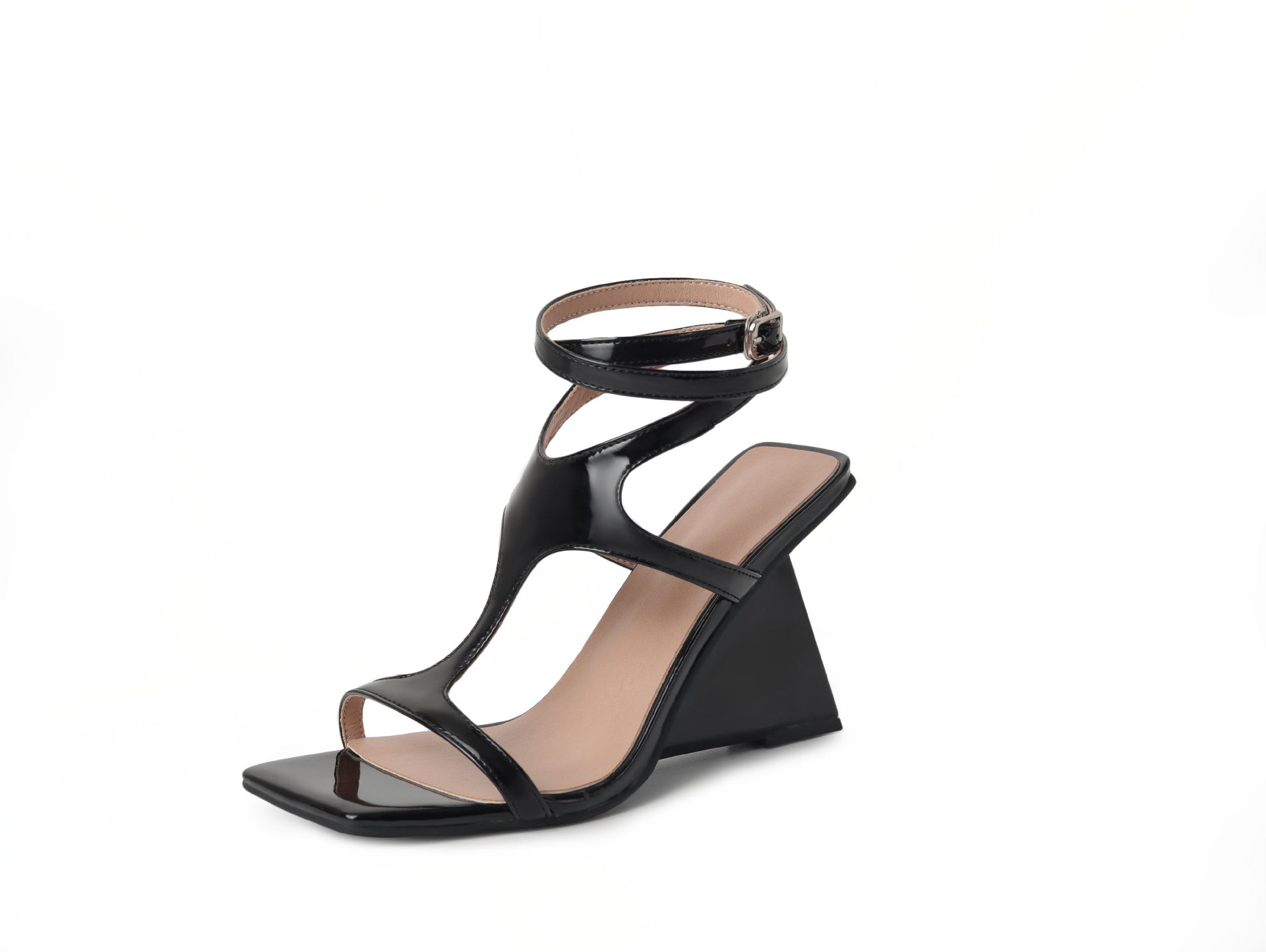 OrthoCare Sexy And Unique Open-Toe Pumps With Pointed Toes