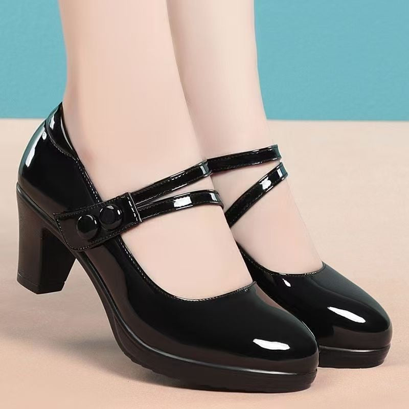 OrthoCare Genuine Leather Pumps , Comfort And Elegance