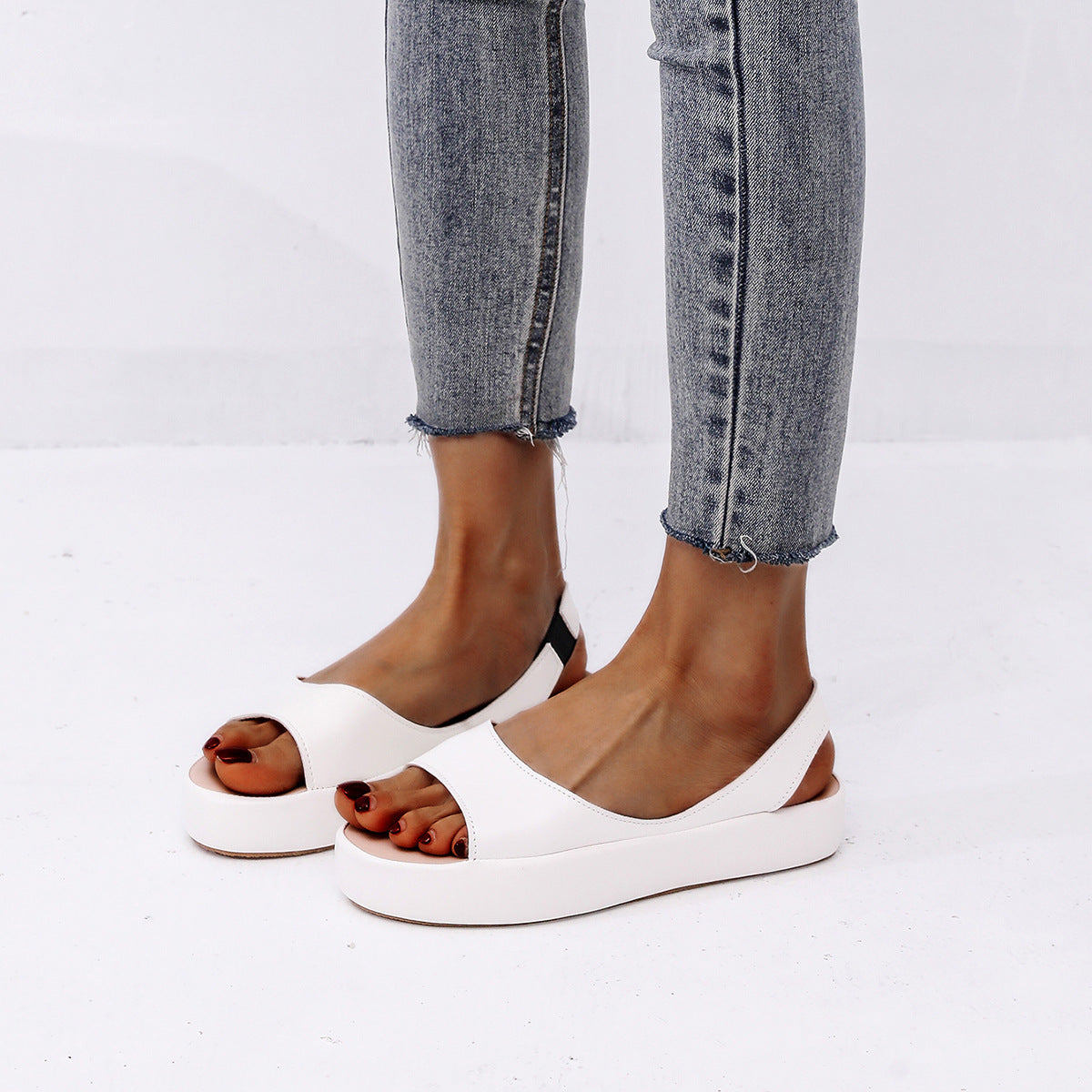 Ursa | Women’s Orthopedic Slingback Platform Comfort Sandals