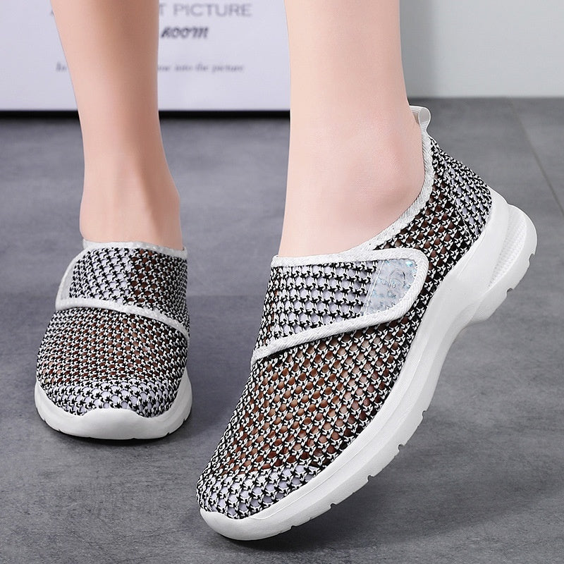OrthoCare Women’s Breathable Mesh Sneakers – Cloud Cushion Lightweight Walking Shoes