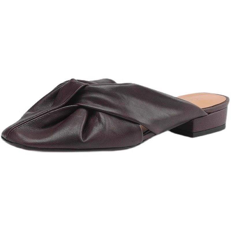 Hyacinth | Women’s Orthopedic Knot Detail Mule Flats