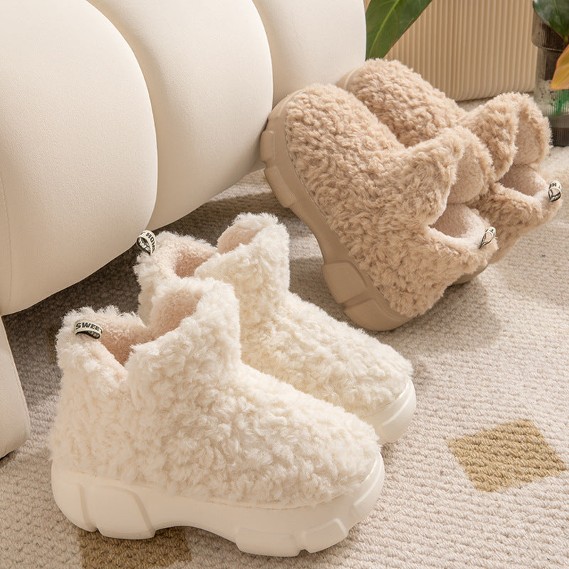 Mildred | Plush Teddy Orthopedic Winter Ankle Boots