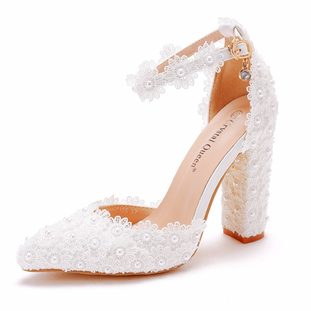 OrthoCare Rhinestone High Heel Shoes