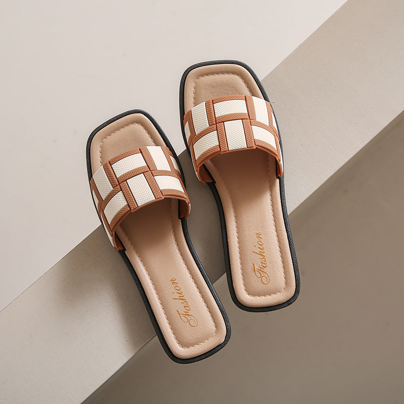 OrthoCare Woven Comfort Slide Sandals