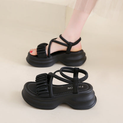 Kairielle | Women’s Orthopedic Lace-Up Platform Sandals