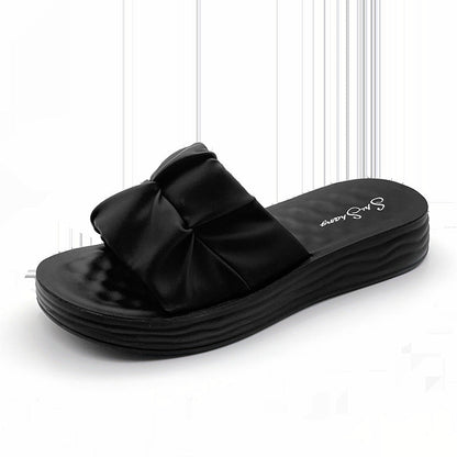 OrthoCare | Cushioned Cross Strap Slide Sandals