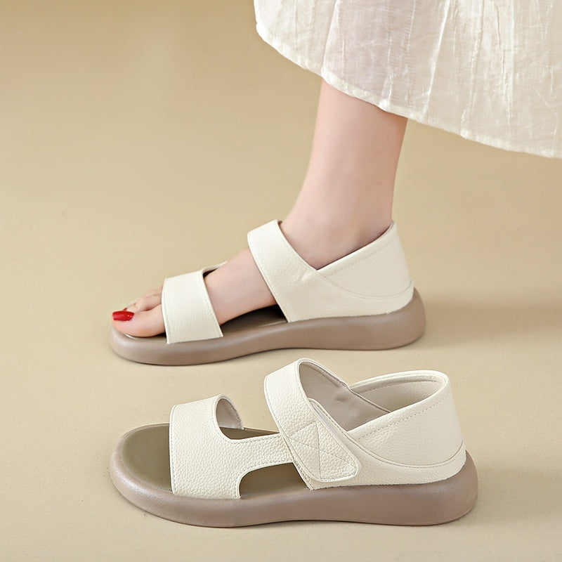 Dynara | Women’s Orthopedic Double Strap Platform Sandals
