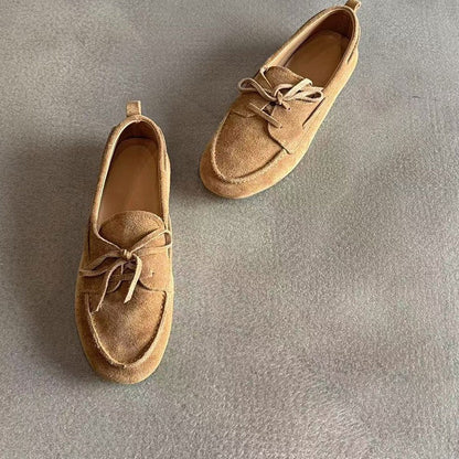 OrthoCare Retro Sheepskin Leather Pumps - Unique British Style