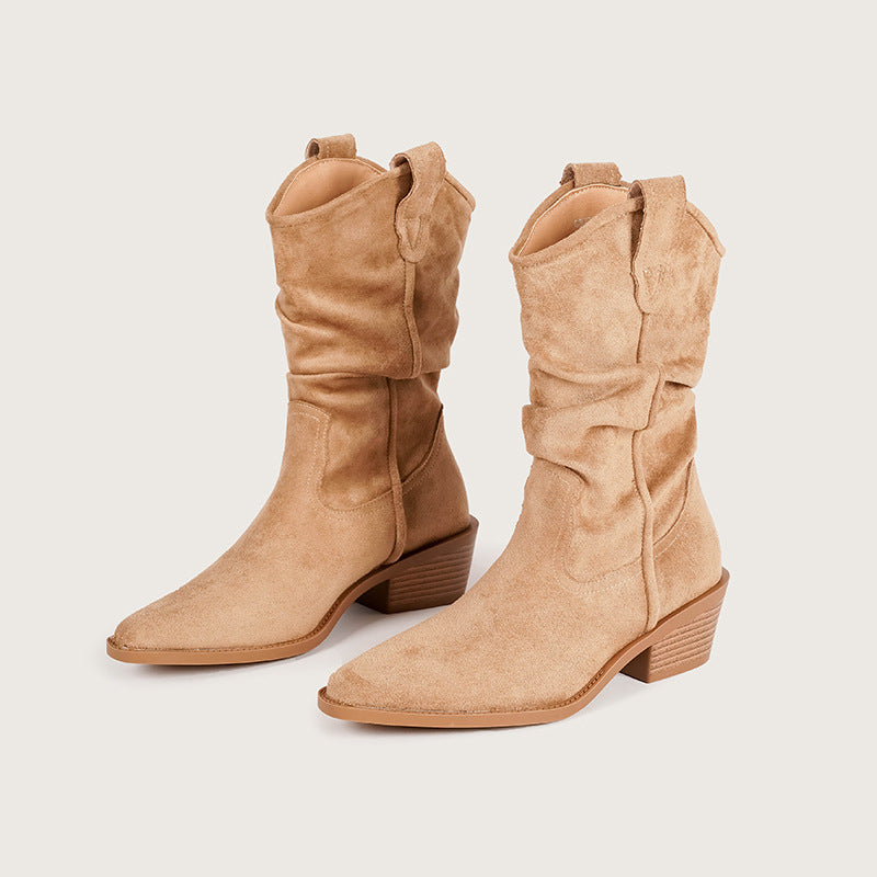 OrthoCare Ankle Boots - Pointed Toe Comfort