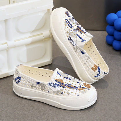 Isolde | Women’s Orthopedic Printed Slip-On Casual Sneakers