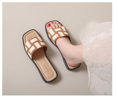 OrthoCare Woven Comfort Slide Sandals