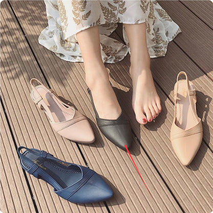 Primrose | Women’s Orthopedic Pointed Toe Mary Jane Slingback Flats