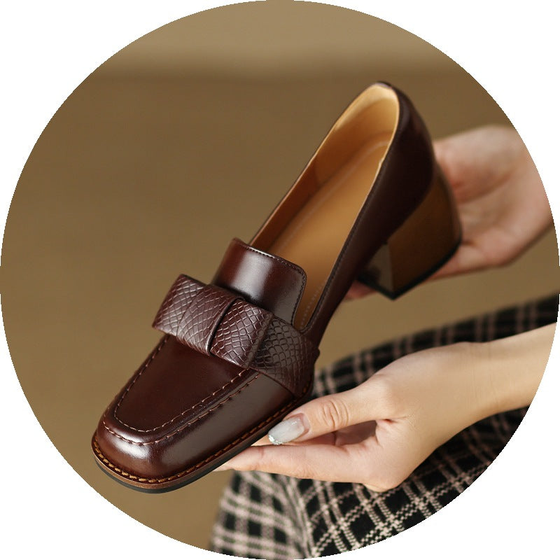 OrthoCare Elegant And Sophisticated Soft Leather Commuter Shoes