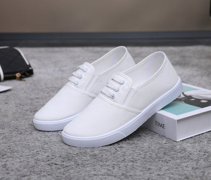 Orthopedic Canvas Slip-On Shoes – Lightweight Breathable Casual Sneakers