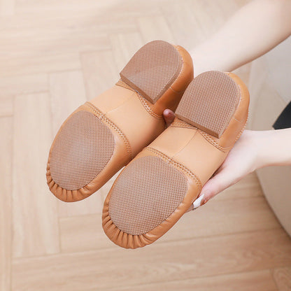 OrthoCare Leather Jazz Shoes - Soft Orthopedic Sole