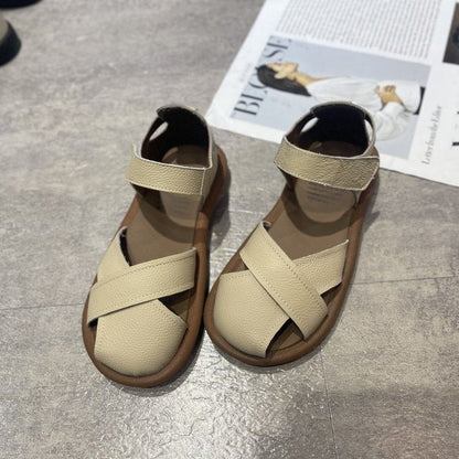 OrthoCare Breathable Roman Sandals With A Closed Heel
