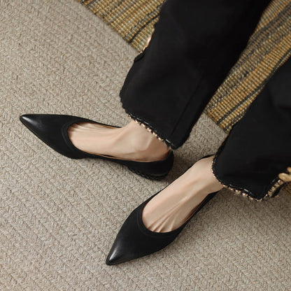 OrthoCare Pointed Toe Low-Cut Shoes - Comfort