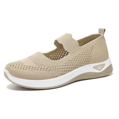 OrthoCare | Breathable Mary Jane Walking Sneakers