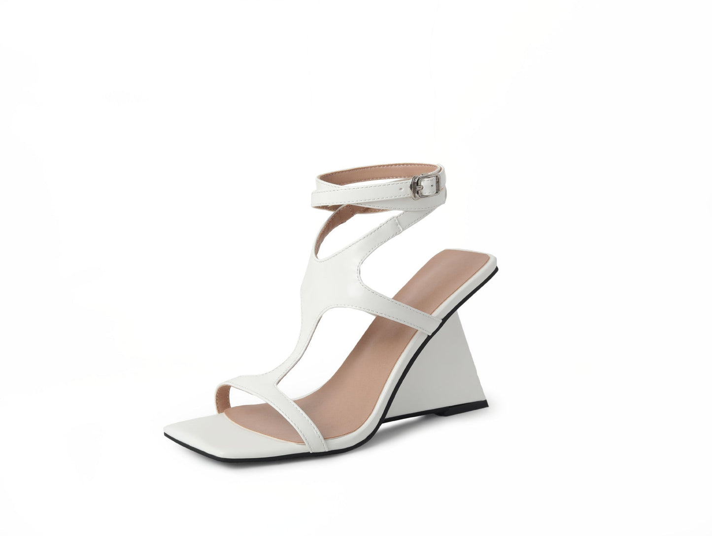 OrthoCare Sexy And Unique Open-Toe Pumps With Pointed Toes