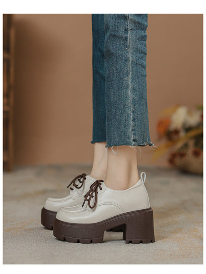 OrthoCare Loafers - Chunky Sole, Thick Heel
