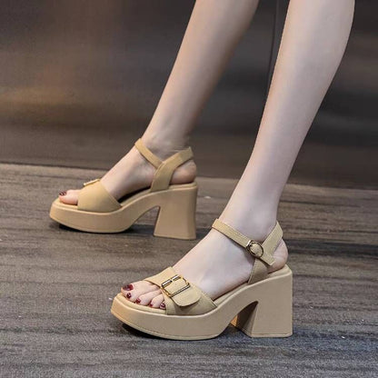 Juniper | Women’s Orthopedic Platform Block Heel Sandals